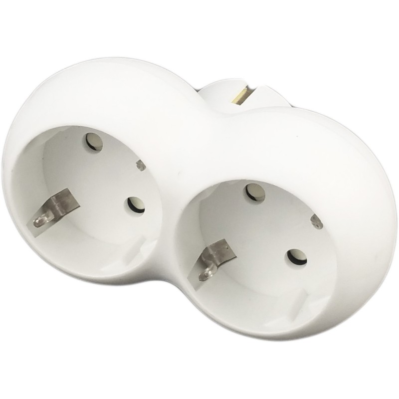 ADAPTOR 2CP+PC ROTUND SPN2351