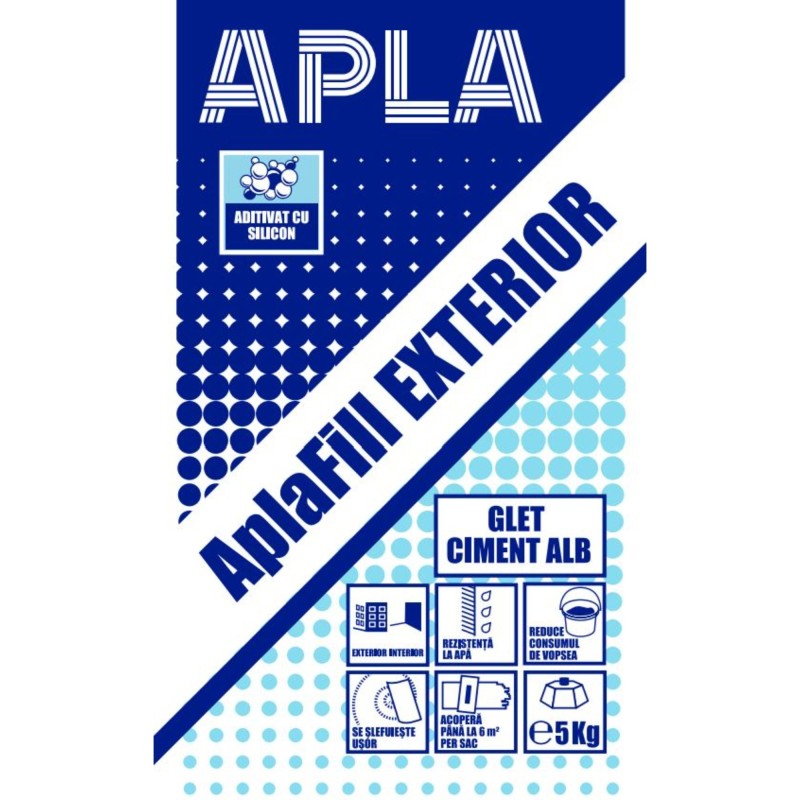 APLA FILL GLET DE EXTERIOR FINISAJ BAZA DE CIMENT 5KG (5738043)