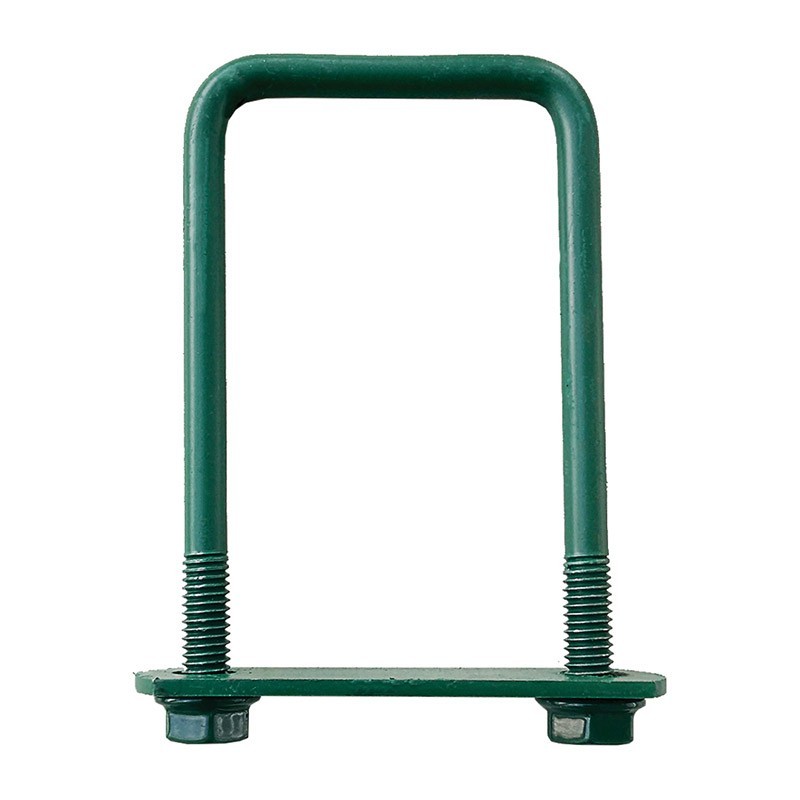 BRIDA GARD 30X50MM PT.STALP RECTANGULAR RAL6005 VERDE (AF.BG3050EVS) 100BUC/SET