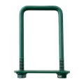 BRIDA GARD 30X50MM PT.STALP RECTANGULAR RAL6005 VERDE (AF.BG3050EVS) 100BUC/SET