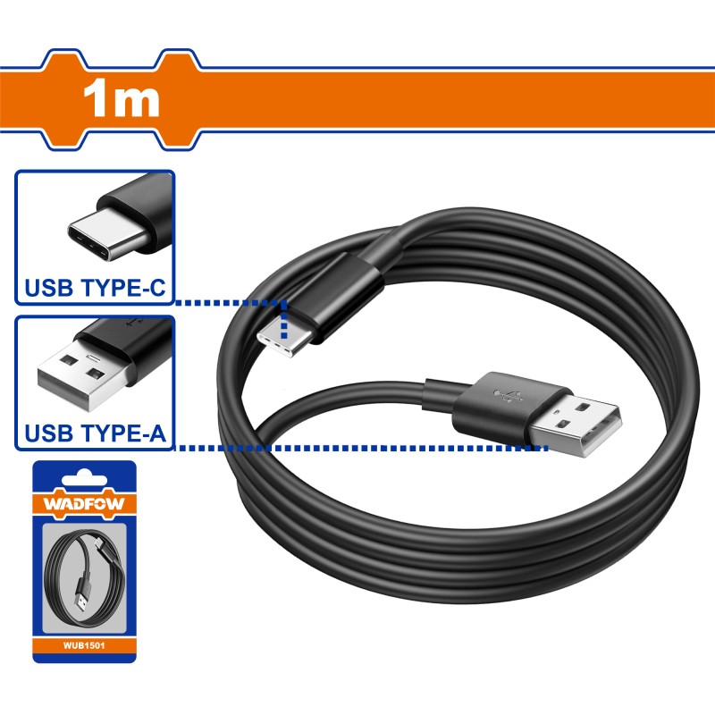 CABLU USB TIP A CU TIP C 1M (WUB1501) WADFOW