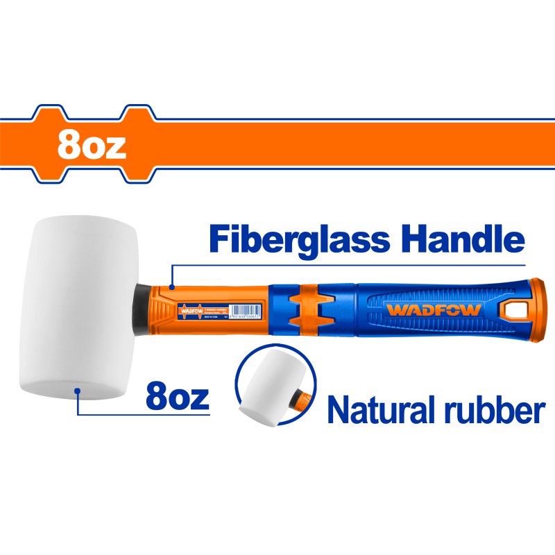 CIOCAN CAUCIUC ALB 220G (WHM7303) WADFOW