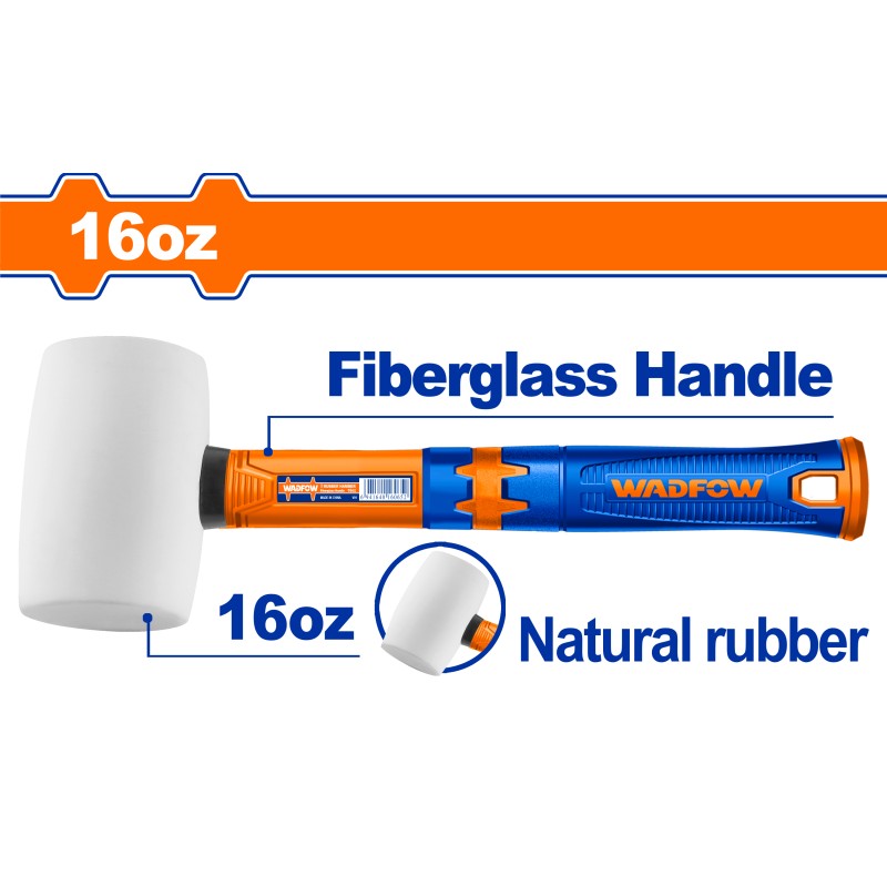 CIOCAN CAUCIUC ALB 450G (WHM7304) WADFOW