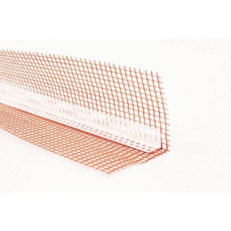 COLTAR PVC CU PLASA PORTOCALIE 7X7CM  (16X16MM) - 2,5 M