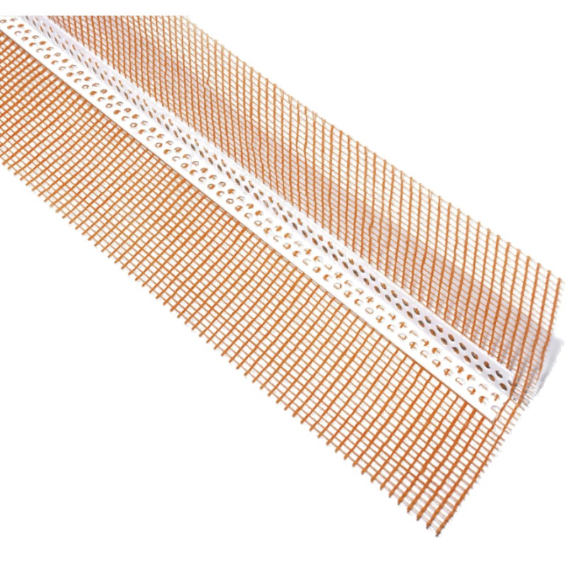 COLTAR PVC CU PLASA PORTOCALIE  7X7CM (16X16MM) - 3 M