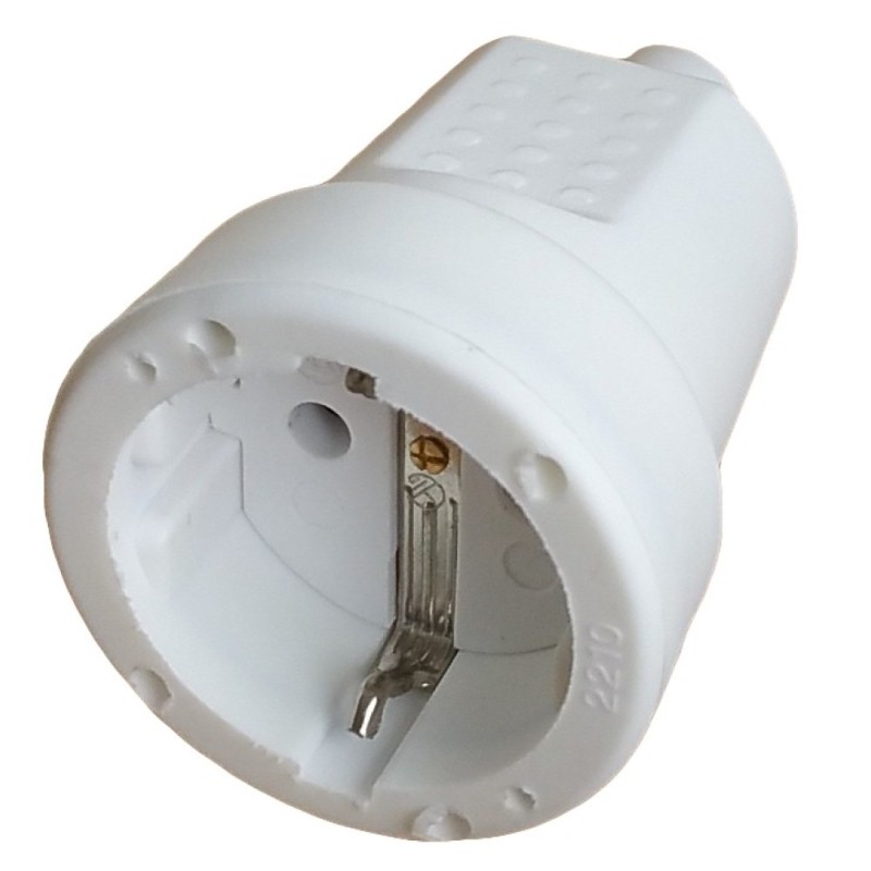 CUPLA CAUCIUC CP IP20 ALB SPN3111
