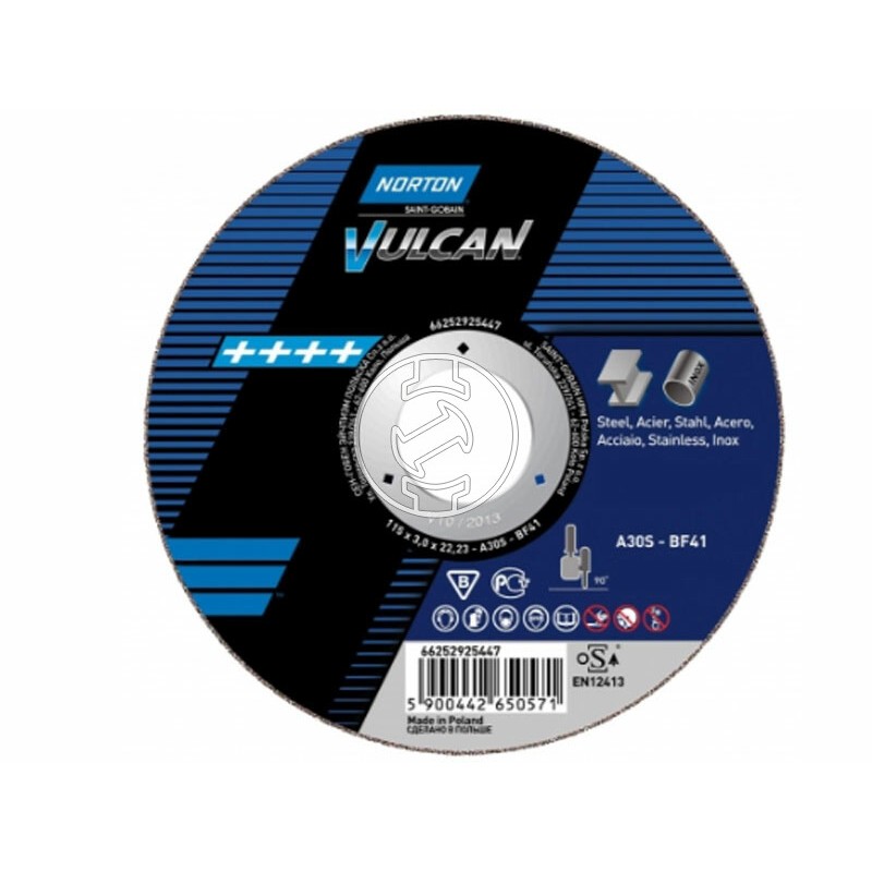 DISC DEBITARE NORTON 115X1,0X22,23