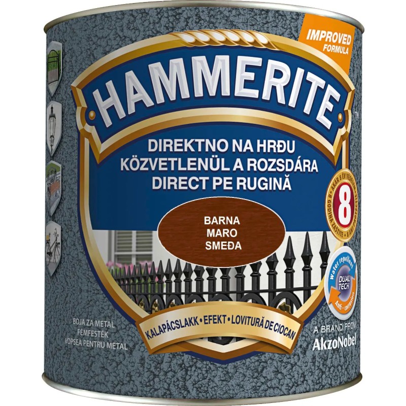 HAMMERITE EFECT LOVITURA DE CIOCAN MARO 0.75L (5093333)