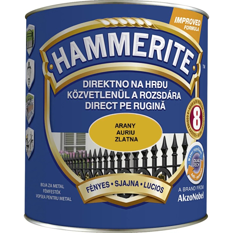 HAMMERITE EFECT LUCIOS AURIU 0.75L (5093923)