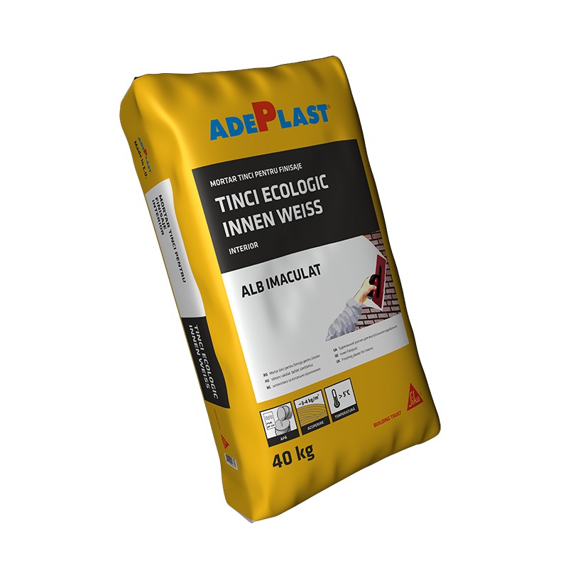 MORTAR TINCI INNEN WEISS INTERIOR ALB 40KG 