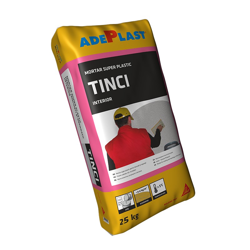 MORTAR TINCI INTERIOR-EXTERIOR GRI 25KG 