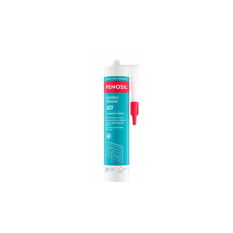 PENOSIL SILICON SANITAR TRANSPARENT 323 - 280ML (H4626)