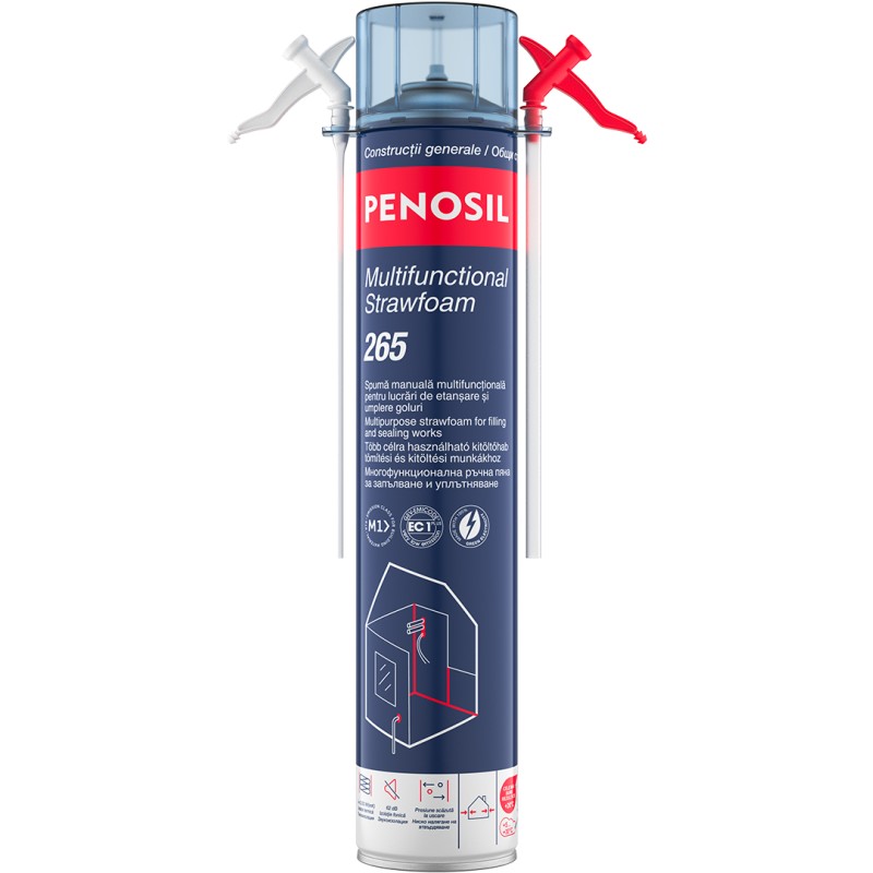PENOSIL SPUMA MANUALA MULTIFUNCIONAL STRAWFOAM 265 -700ML (A6080)
