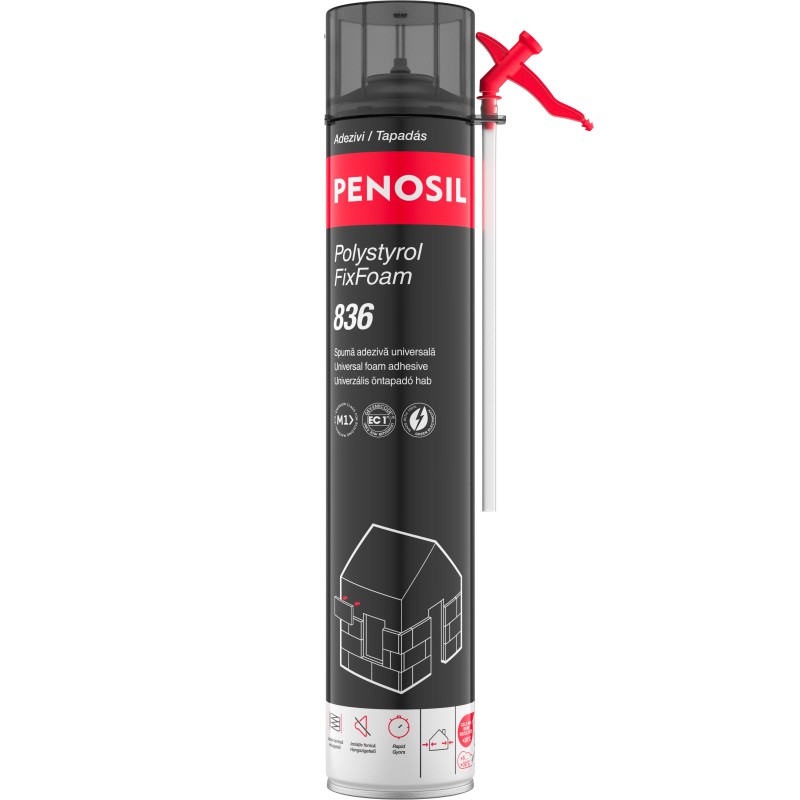 PENOSIL SPUMA MANUALA POLYSTYROL FIX FOAM 836 - 750ML - (A6075)