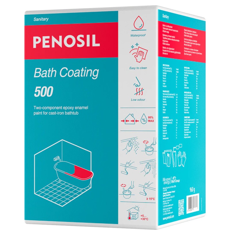 PENOSIL VOPSEA CADA BATH COATING 500 960G Y0307