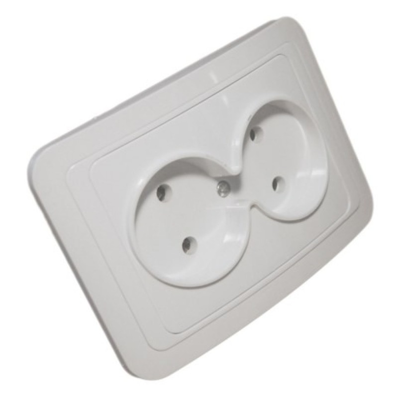 PRIZA DUBLA MONTAJ INCASTRAT ST/F CP SPN1005 