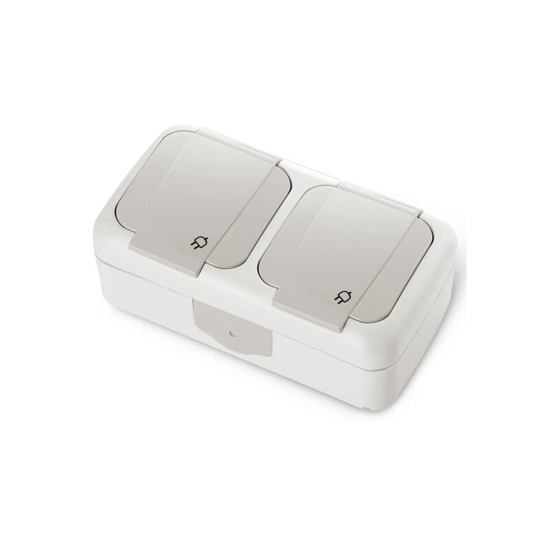 PRIZA DUBLA PT SCHUKO VIKO ANTIGRON (VI-AS+S) -90555588