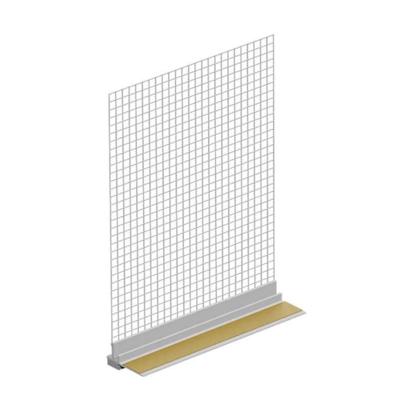 PROFIL PVC FEREASTRA CU PLASA 2.5M
