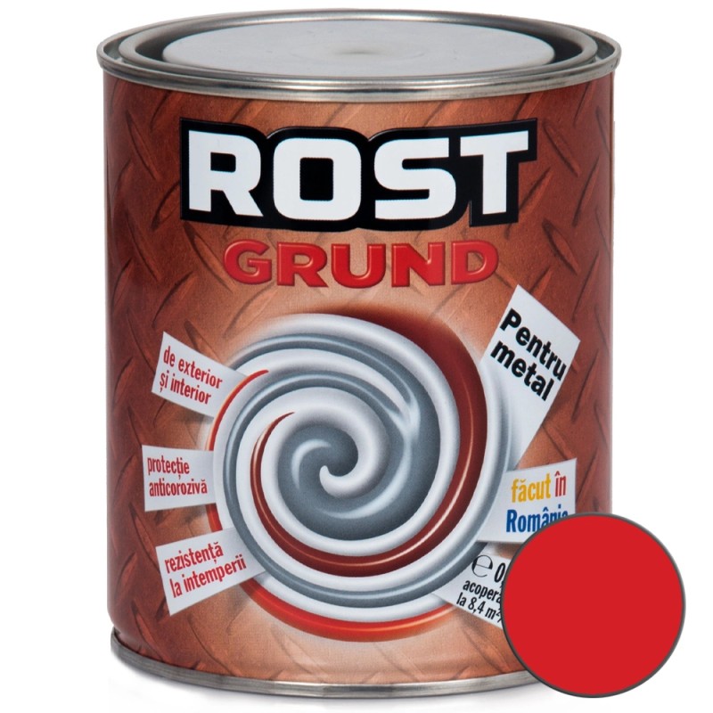 ROST GRUND PENTRU METAL ROSU 0,7L (5738140)