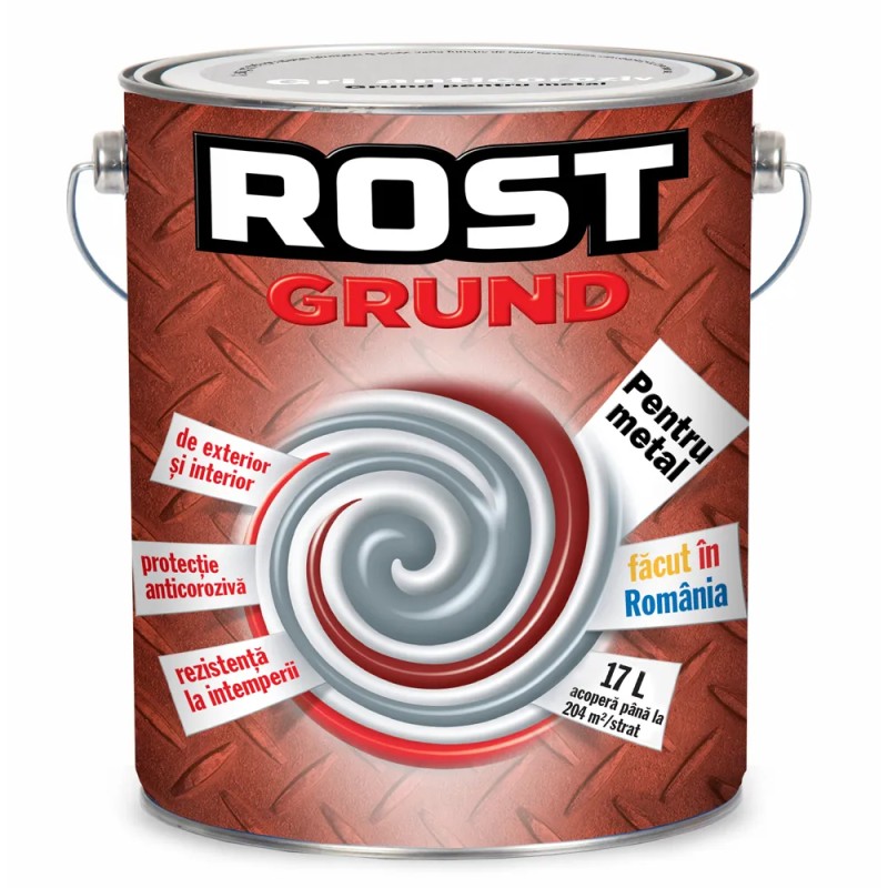 ROST GRUND PENTRU METAL ROSU 17L (5738138)