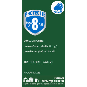 SADOLIN ACTIVE SB SOLVENT LAZURA LUCIOASA PALISANDRU 2,5 L (5738776)*