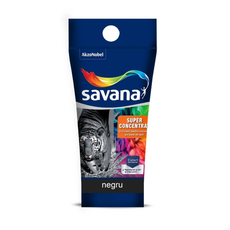 SAVANA T01 COLORANT NEGRU INT/EXT - 30ML (5738532)