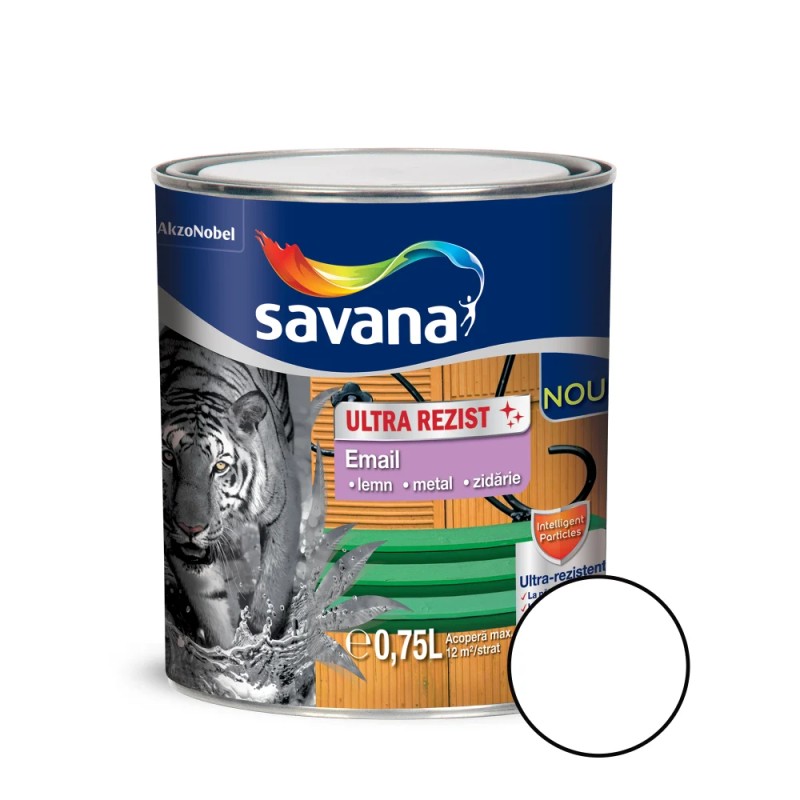 SAVANA ULTRAREZIST EMAIL SUPERLUCIOS EXT/INT ALB POLAR  0,750L  (5738207)