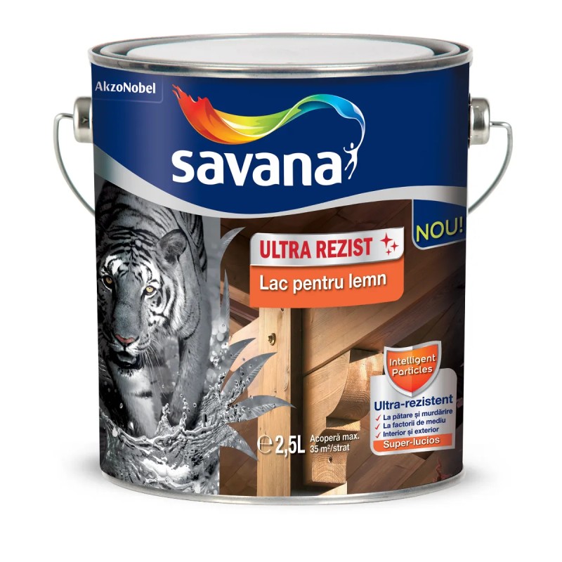 SAVANA ULTRAREZIST LAC PTR. LEMN STEJAR 2,5L (5738285)