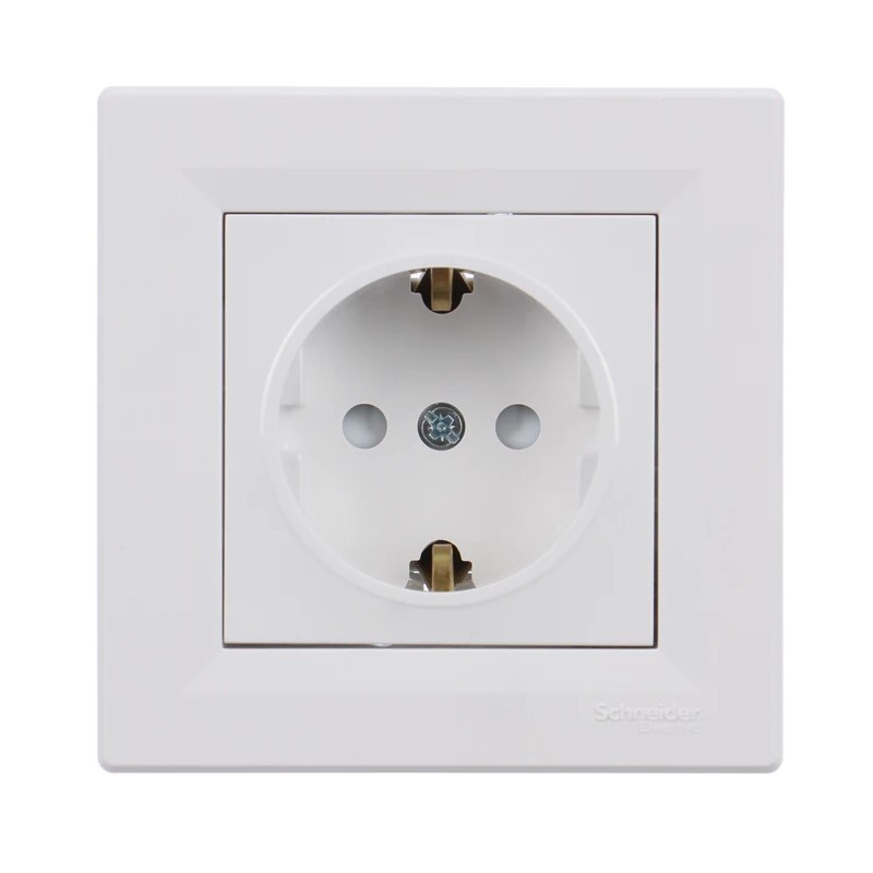 SCHENEIDER PRIZA SIMPLA 2P+E 16A ALB ASFORA (EPH2900121)