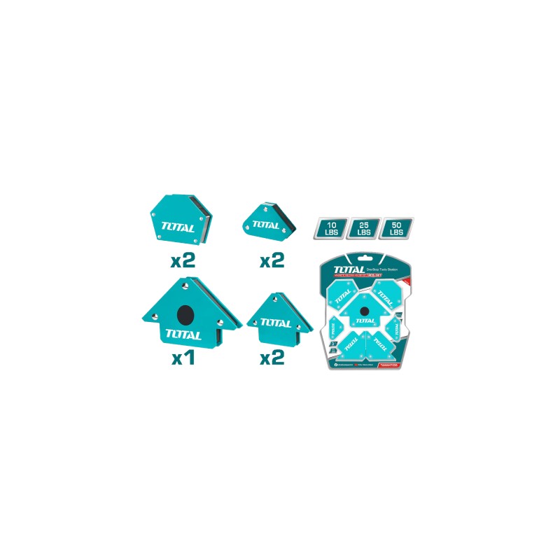 SET 7 COLTARE MAGNETICE PENTRU SUDURA (TAMWH7006)