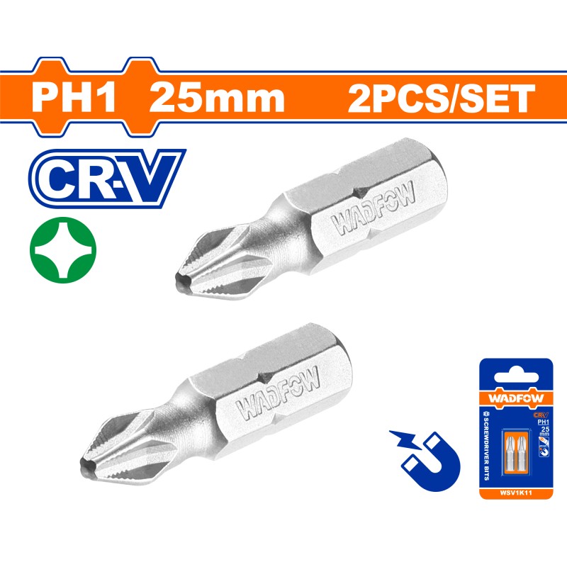 SET BITI 25MM -2 BUC (WSV1K11) WADFOW
