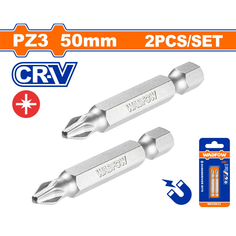 SET BITI PZ3 50MM 2BUC (WSV2K33) WADFOW