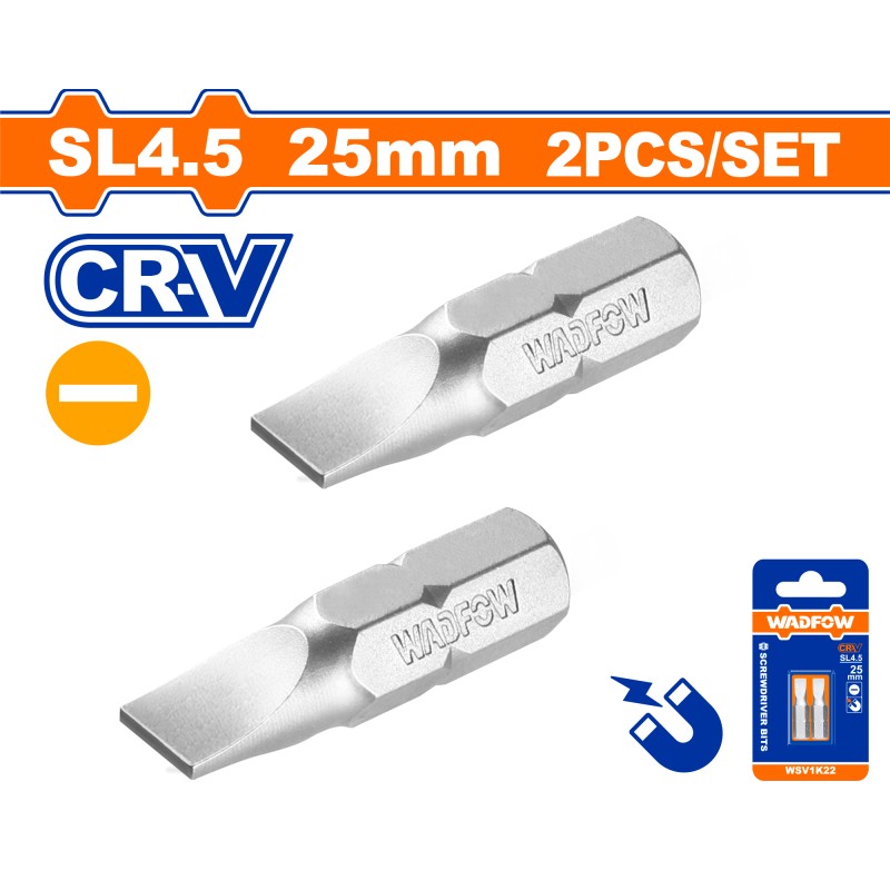 SET BITI SL4.5 25MM 2BUC (WSV1K22) WADFOW