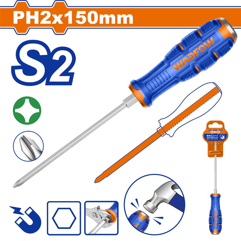 SURUBELNITA PH2 MECANICA-150MM S2 (WQJ2226) WADFOW