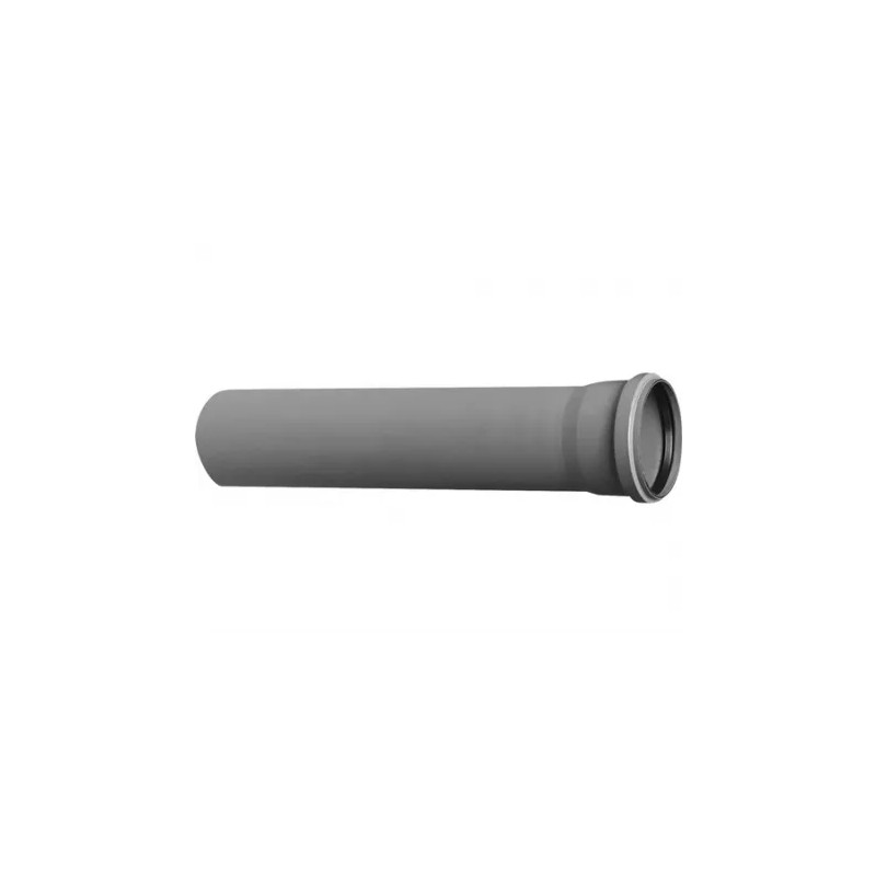 TEAVA PVC SCURGERE CU GARNITURA DN110 - 1M