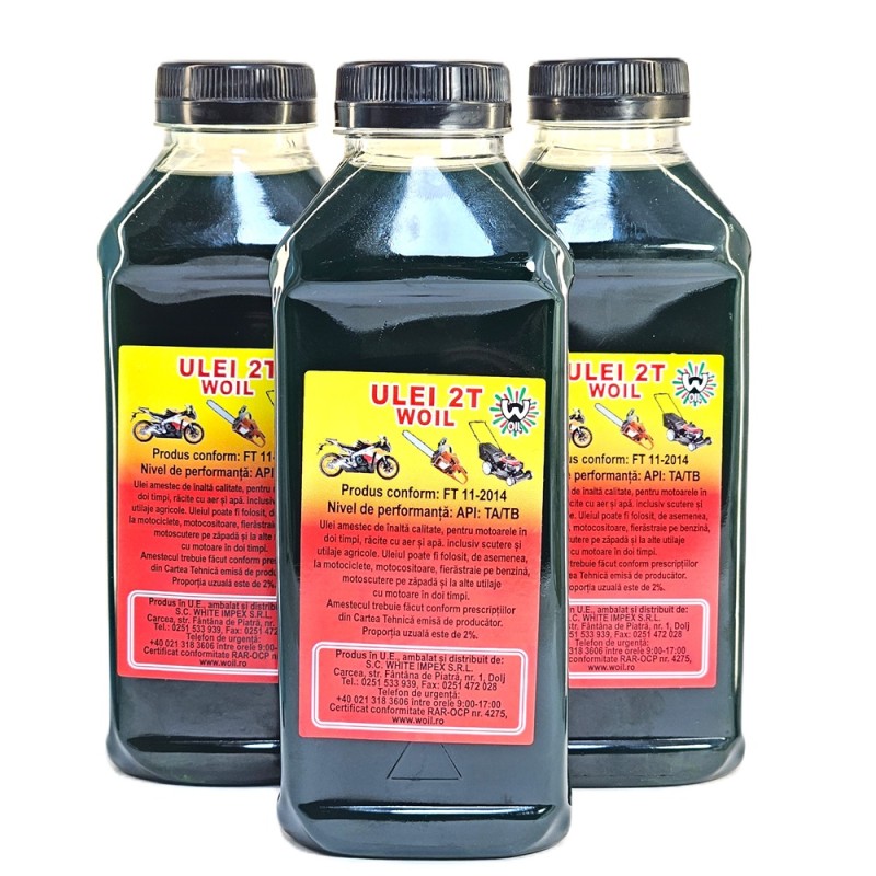 ULEI AMESTEC 2T WOIL VERDE 0.5L